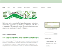 Tablet Screenshot of greensalem.com